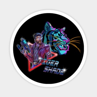 Retro Neon TigerShade (Scott) Magnet